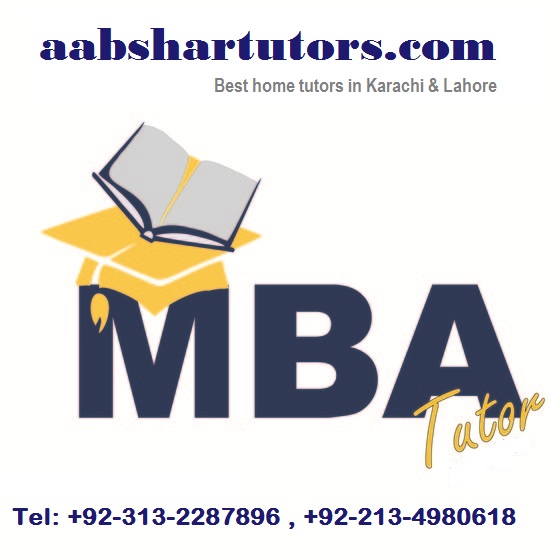 mba tutor in karachi, tuition, tutor academy